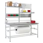 Pack Tek Individual Workbench Kit 1 - H.840-1100 W.1200 D.750 - Laminate Worktop