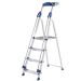 Pro Aluminium Folding Steps - 3 Tread - H.1330 W.445 D.805