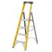 Climb-It® Glass Fibre Platform Steps - 4 Treads & Tool Tray - H.1575 W.415 D.1010