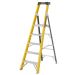 Climb-It® Glass Fibre Platform Steps - 5 Treads & Tool Tray - H.1810 W.465 D.1160