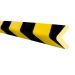 TRAFFIC-LINE Edge Protection - RIGHT-ANGLE 26/26 - Self-Adhesive 5,000mm Lengths - Yellow/Black