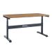 Binary Electric Height Workbench - H.660-1300 W.1805 D.755 - Beech Worktop