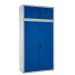Modular Cupboard - Dark Blue Doors - 3 Shelves - 1800.900.600