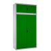 Modular Cupboard - Green Doors - 3 Shelves - 1800.1200.460