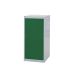 Laptop & Tablet Storage Locker - 8 Compartments, 1 Door - Green Doors - H.1000 W.500 D.500