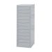 Laptop & Tablet Storage Locker - 12 Compartments, 12 Doors - Light Grey Doors - H.1460 W.500 D.500