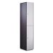 Executive Door Locker - 2 Compartment - Pearl White Doors - H.1800 W.300 D.450
