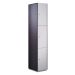 Executive Door Locker - 3 Compartment - Pearl White Doors - H.1800 W.380 D.380