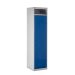Garment Disposal Locker - Dark Blue Doors - H.1800 W.450 D.450