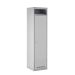 Garment Disposal Locker - Light Grey Doors - H.1800 W.450 D.450