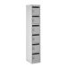 Post Box Locker - 240 Series - Light Grey Doors - H.1665 W.300 D.380