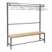 Premium Island Bench - Single Sided - 12 Hangers - 1830.1500.300