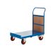 Platform Truck - Single Handle - Plywood End - Dark Blue - H.1050 W.600 D.900