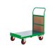 Platform Truck - Single Handle - Plywood End - Green - H.1050 W.600 D.900