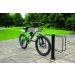 Floor Mounted Bike Rack - Double Sided - 2 Bikes - H.560 W.570 D.120 - Black