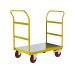 Platform Truck - Twin Handle - Open End - Yellow - H.1050 W.600 D.1200