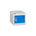 Cube Locker - Dark Blue Doors - H.300 W.300 D.300