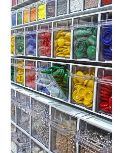 Rhino Tilt Bins with Lourve Panels
