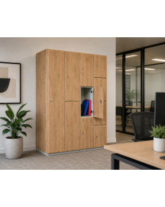 Timber Door Lockers